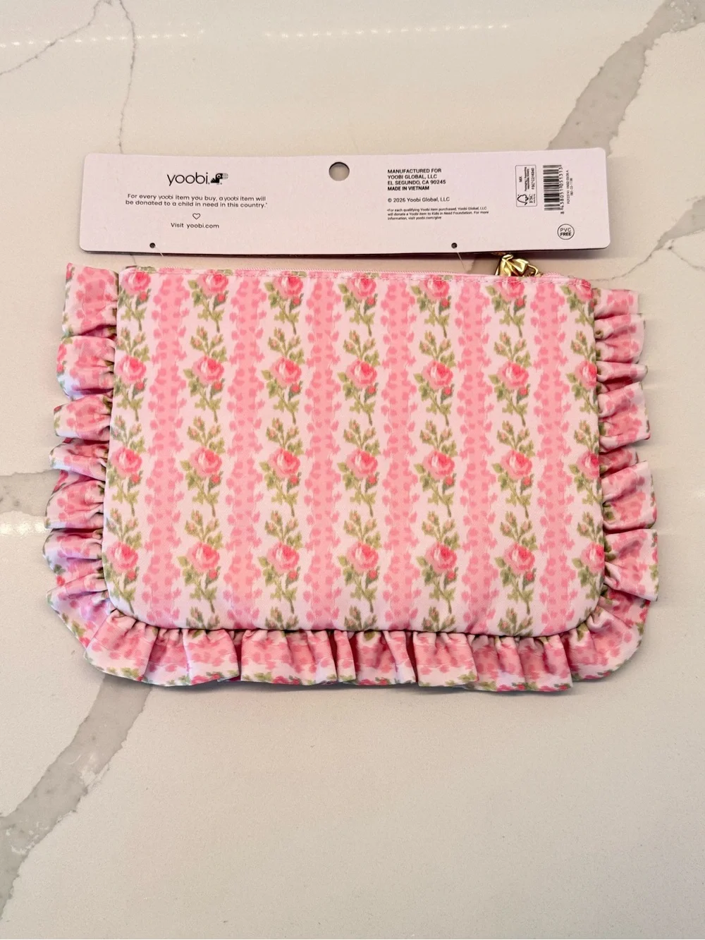 2 PC SET 🌸 LoveShackFancy x Target - Pencil Cases  - Strawberry Macaroon
